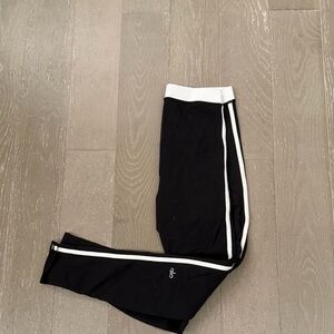 Alo striped airbrush leggings